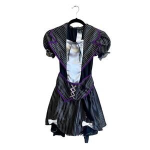 Disney’s OS Girls Jack Skellington gender-bend costume mini dress